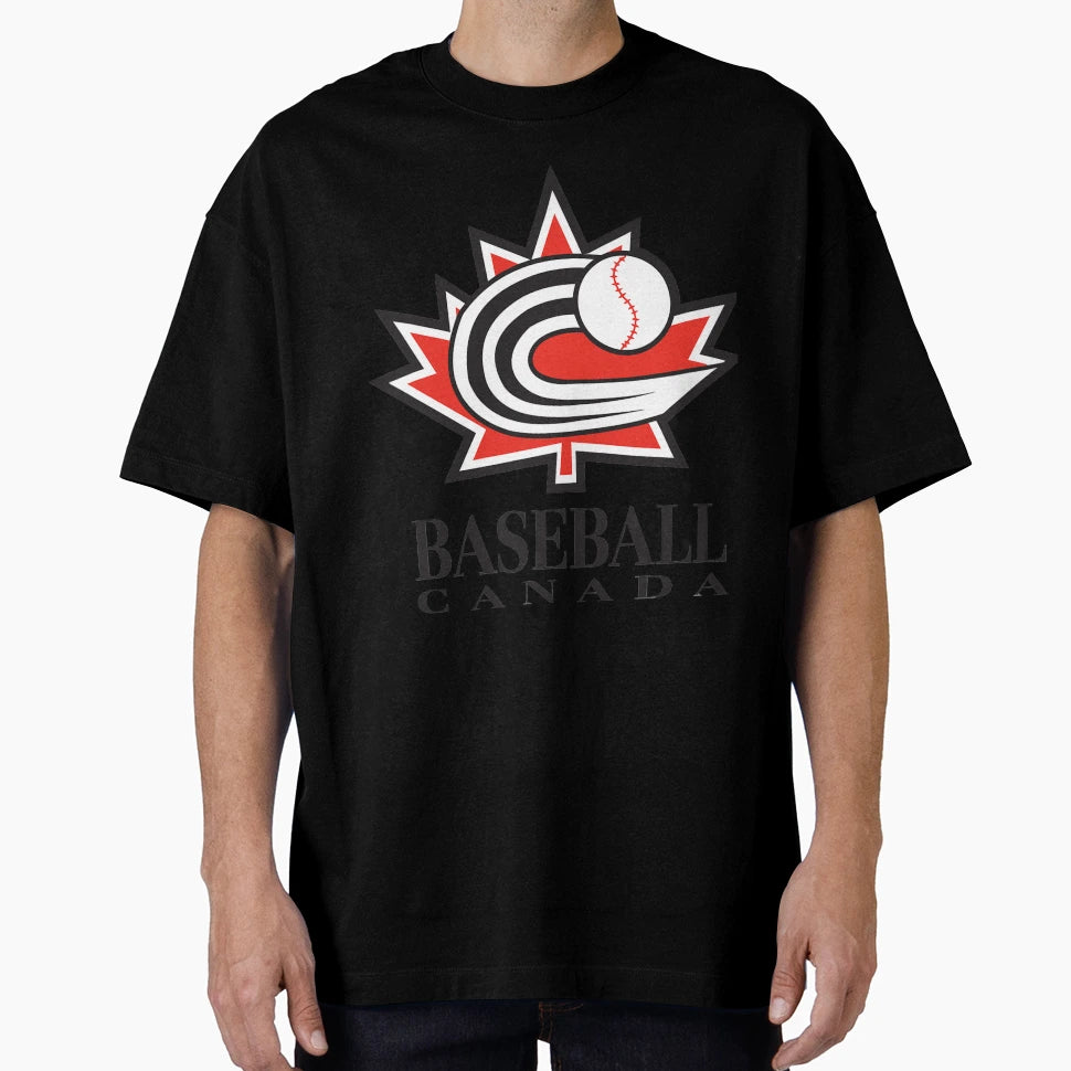 Baseball Canada Sport Logo T-Shirt - Aesthetic Graphic for Adults - T-Shirt, Sweatshirt, Hoodie