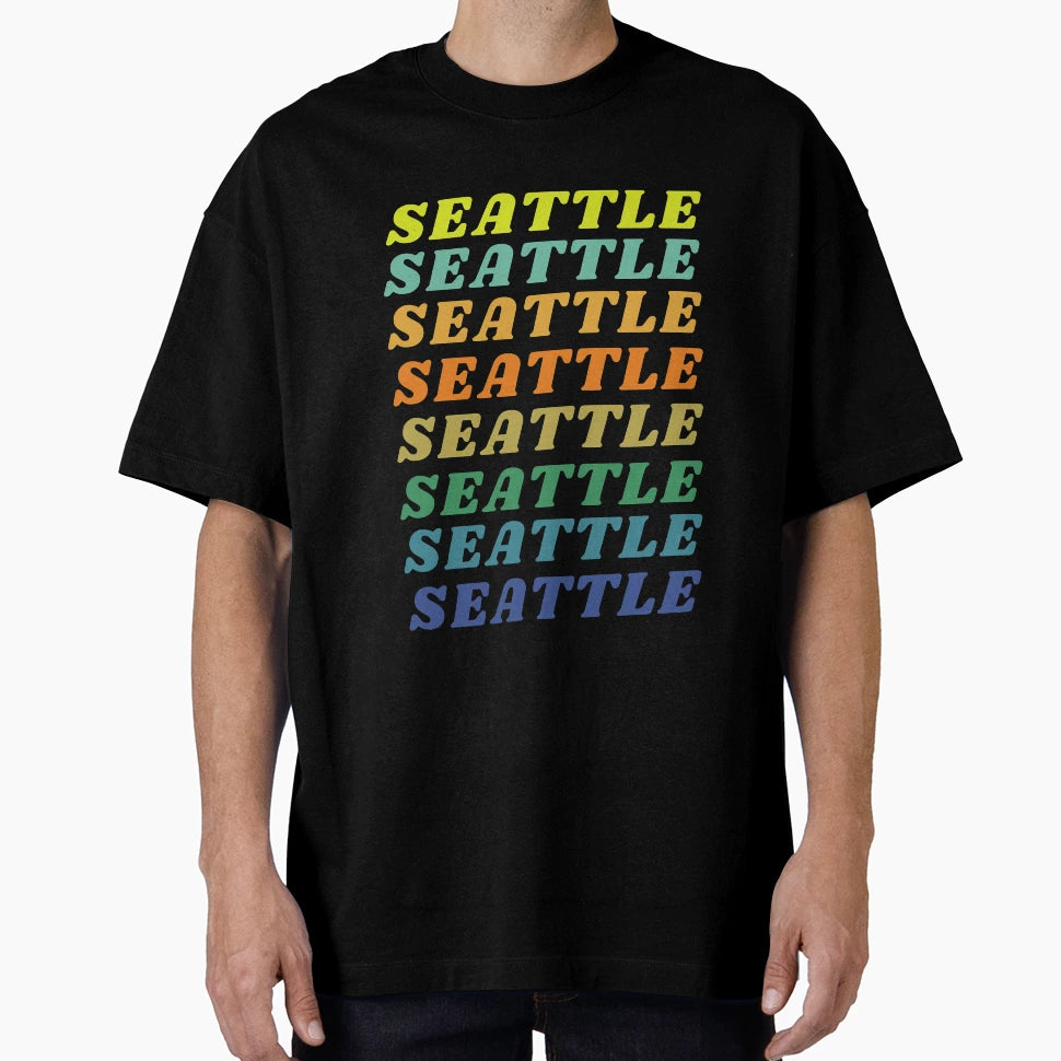 Seattle T-Shirt - Unique Graphic Unisex - T-Shirt, Sweatshirt, Hoodie