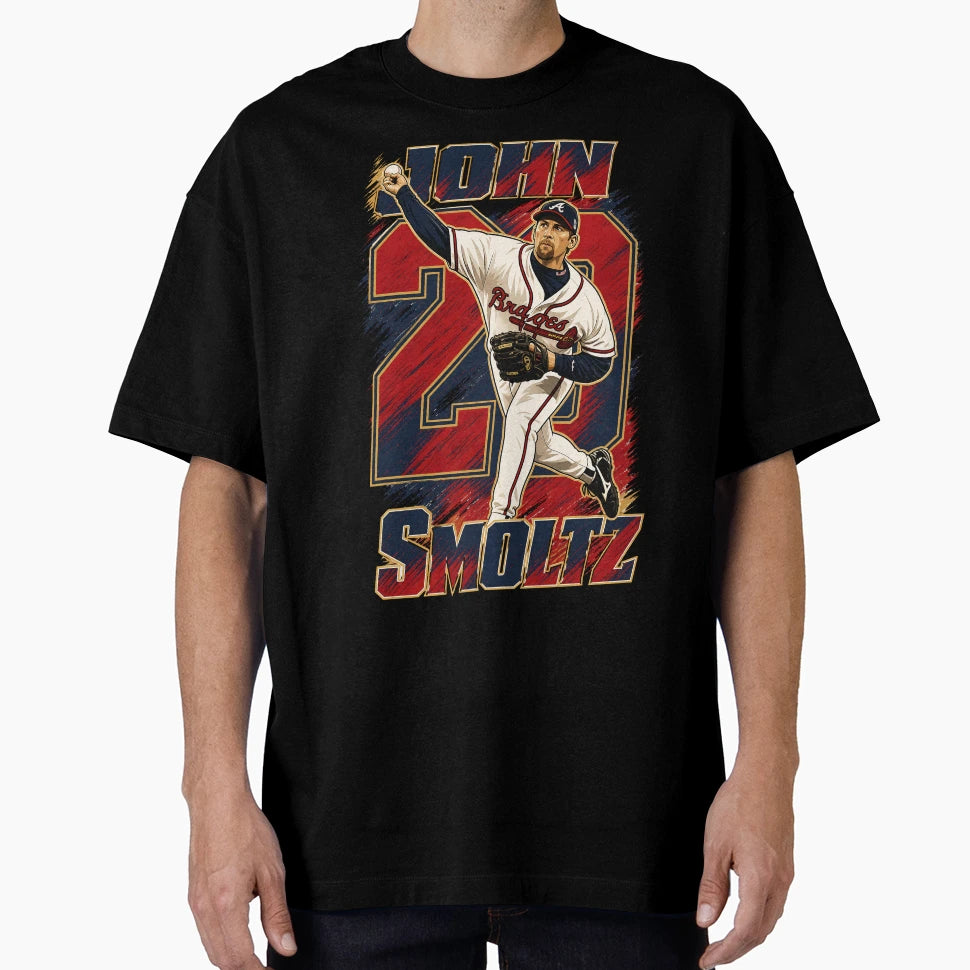 John Smoltz 29 Atlanta Baseball Legend T-Shirt - Aesthetic Graphic Unisex - T-Shirt, Sweatshirt, Hoodie