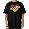 San Diego I Love San Diego Gradient T-Shirt - Minimalist Print for Adults - T-Shirt, Sweatshirt, Hoodie