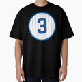 David Ross 3 Jersey Number T-Shirt - Minimalist Print Unisex - T-Shirt, Sweatshirt, Hoodie