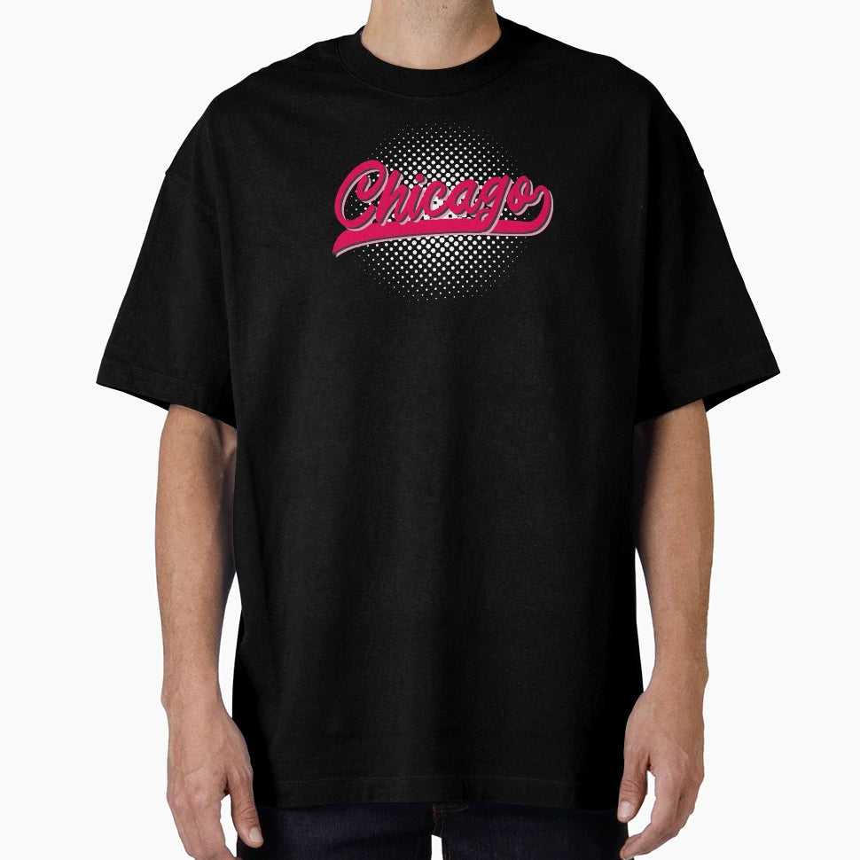 Chicago Illinois Underscore T-Shirt - Streetwear Style for Adults - T-Shirt, Sweatshirt, Hoodie