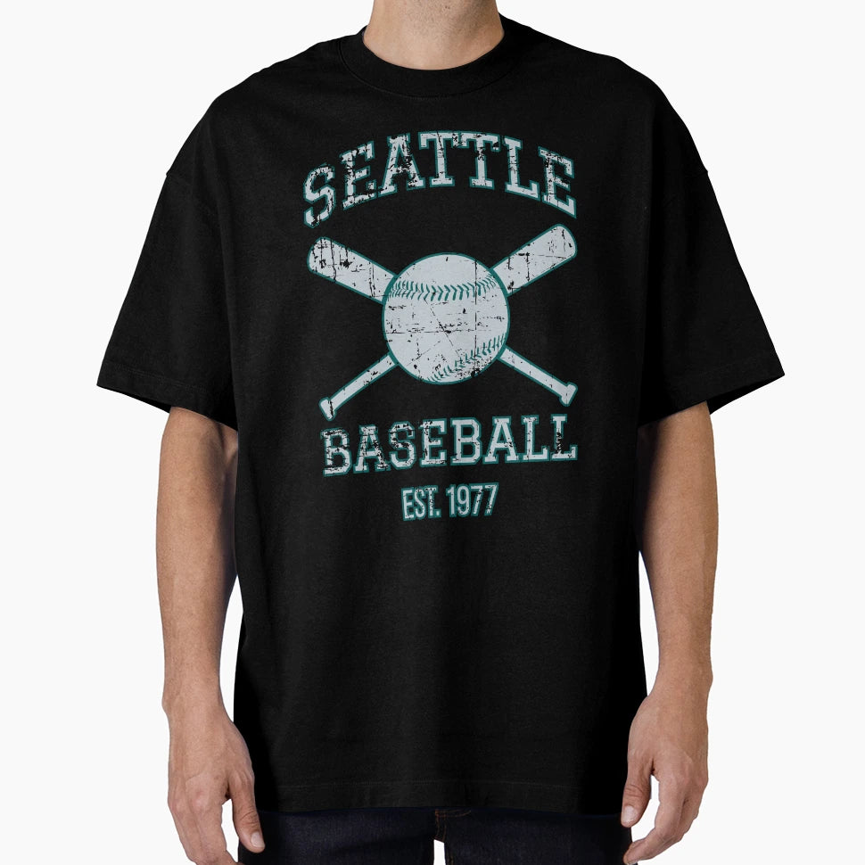 Seattle Baseball Team I T-Shirt - Aesthetic Graphic Unisex - T-Shirt, Sweatshirt, Hoodie