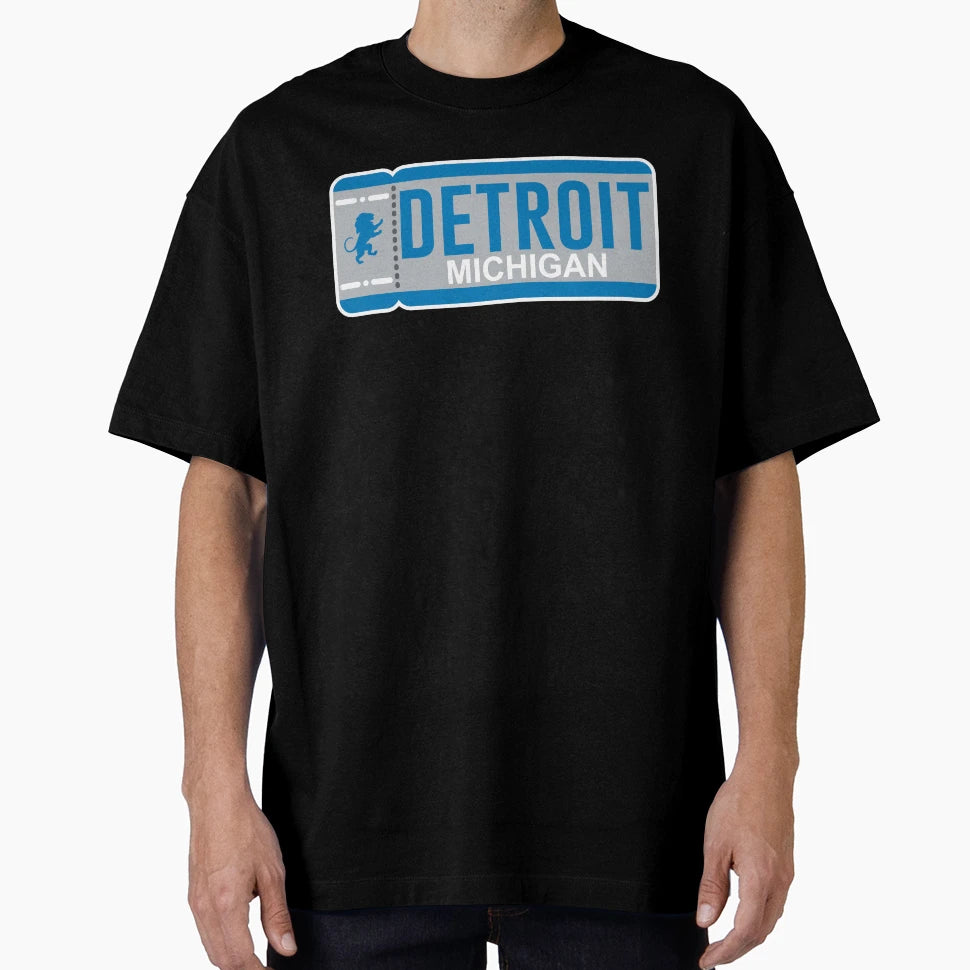 Detroit Ticket Alternate T-Shirt - Aesthetic Graphic Unisex - T-Shirt, Sweatshirt, Hoodie