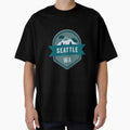 Seattle Wa T-Shirt - Custom Art Print Men Women - T-Shirt, Sweatshirt, Hoodie