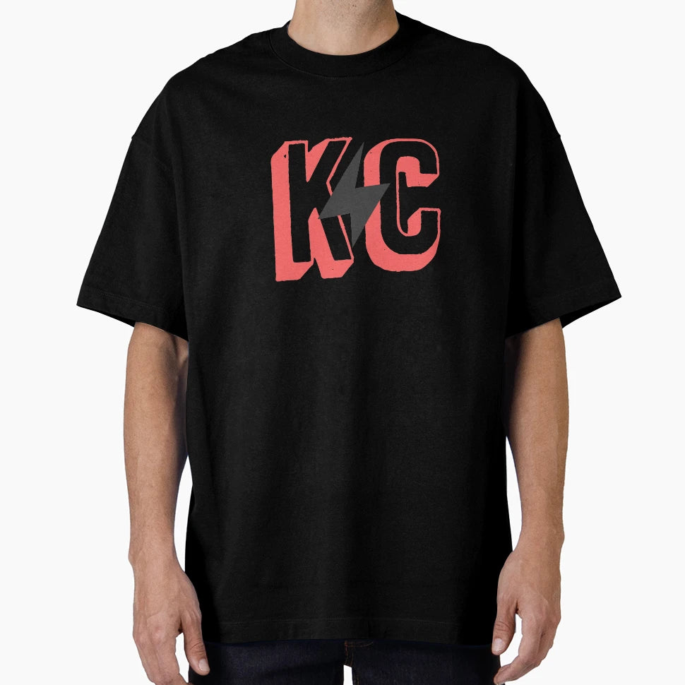 Kc Lightning Red T-Shirt - Casual Everyday Wear Men Women - T-Shirt, Sweatshirt, Hoodie