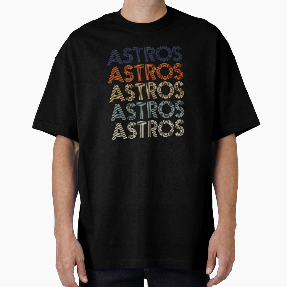 Astros Name Throwback 70S 80S Gift T-Shirt - Casual Everyday Wear Men Women - T-Shirt, Sweatshirt, Hoodie