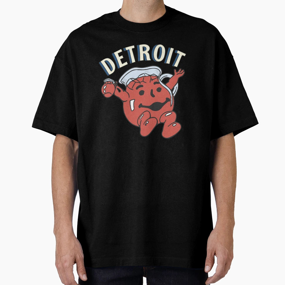 Detroit T-Shirt - Minimalist Print Unisex - T-Shirt, Sweatshirt, Hoodie