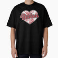 Love Boston Baseball Heart City Map T-Shirt - Novelty Apparel Men Women - T-Shirt, Sweatshirt, Hoodie