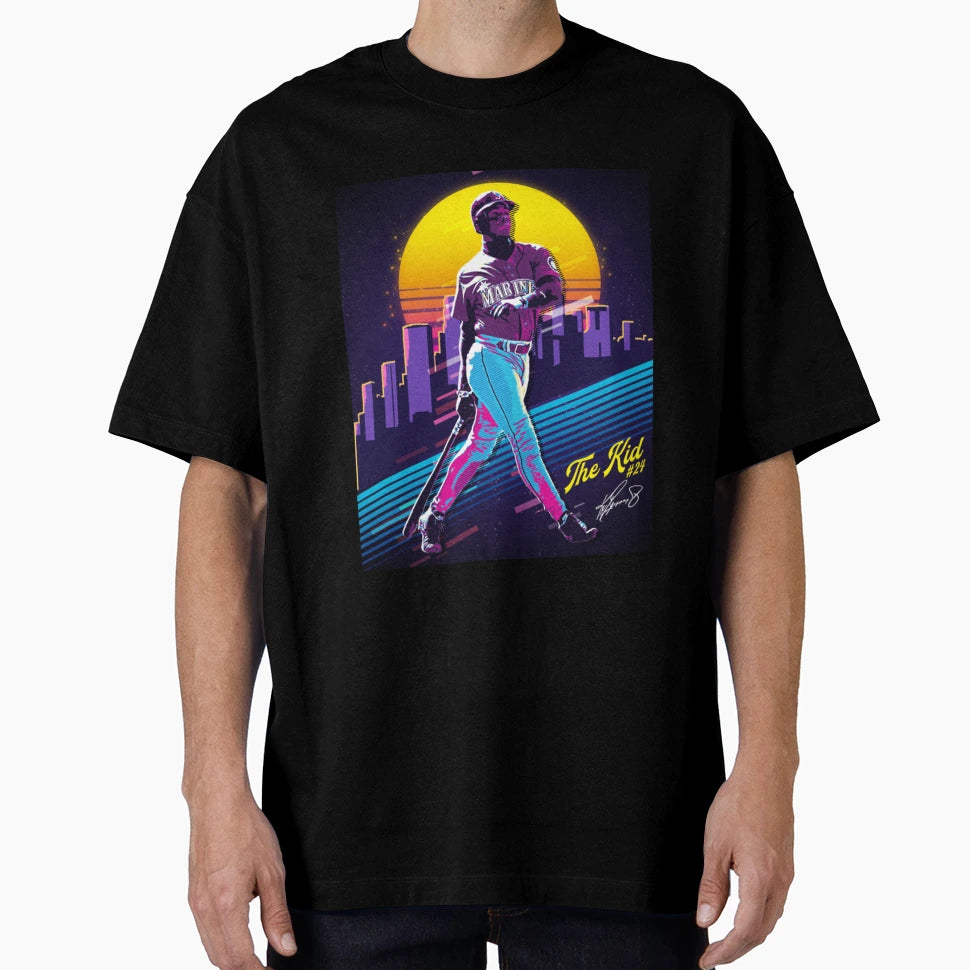 Ken Griffey Jr Basketball Legend T-Shirt - Aesthetic Graphic for Adults - T-Shirt, Sweatshirt, Hoodie