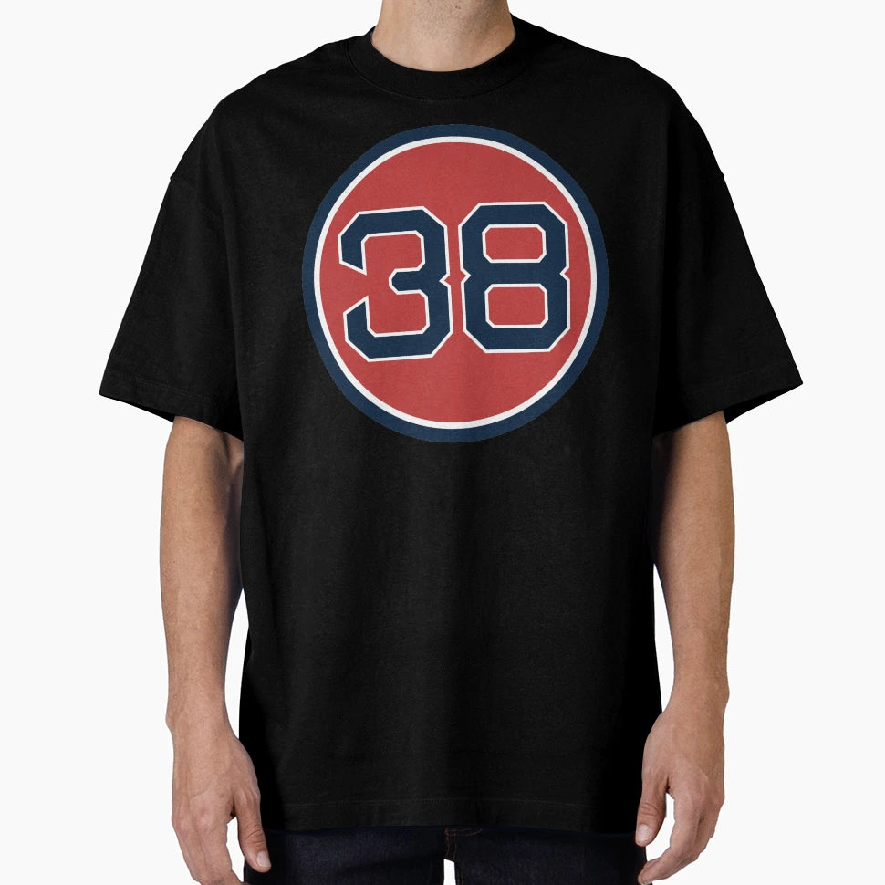 Curt Schilling 38 Jersey Number T-Shirt - Graphic Print for Adults - T-Shirt, Sweatshirt, Hoodie