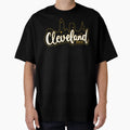 Cleveland Skyline T-Shirt - Aesthetic Graphic Men Women - T-Shirt, Sweatshirt, Hoodie