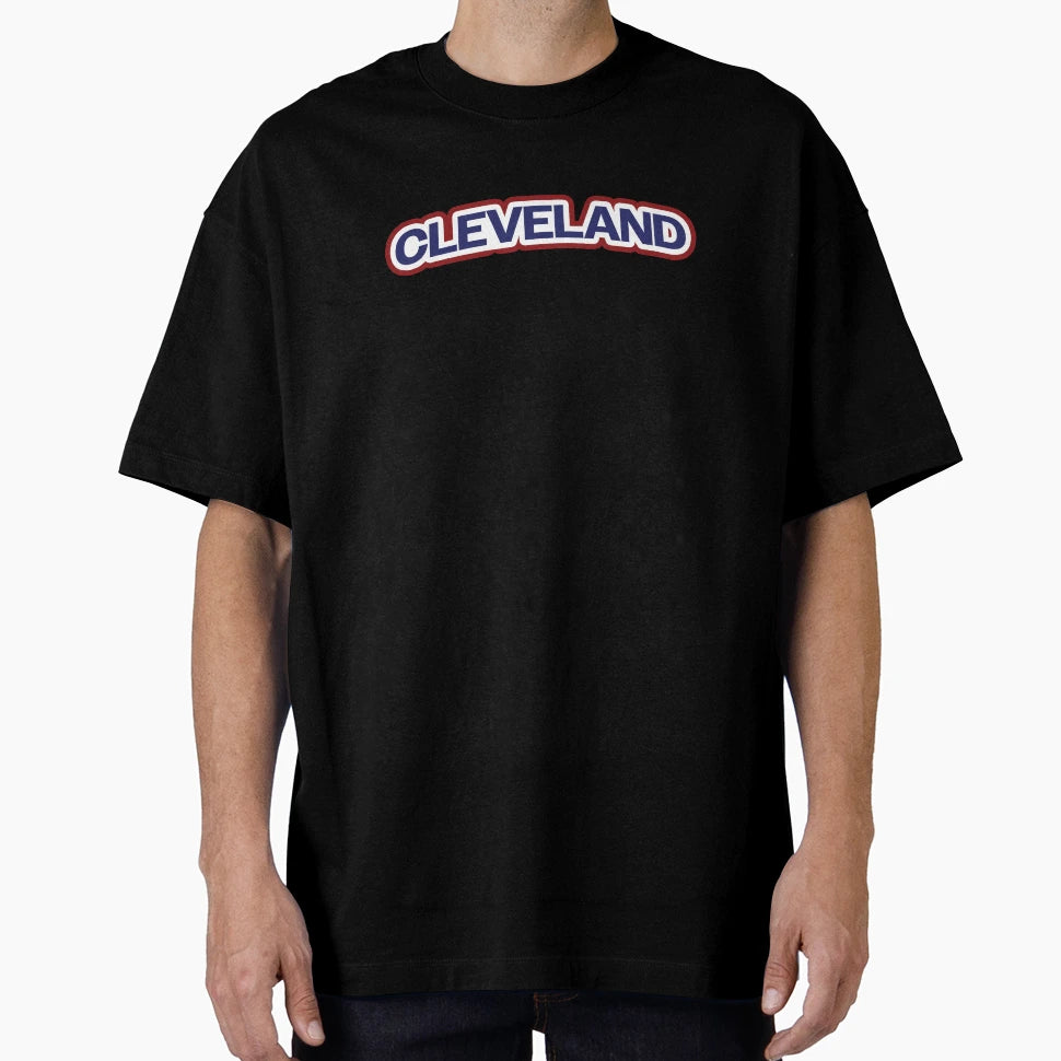 Cleveland Letter Type City Name T-Shirt - Aesthetic Graphic for Adults - T-Shirt, Sweatshirt, Hoodie