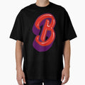Letter B Graffiti T-Shirt - Minimalist Print for Adults - T-Shirt, Sweatshirt, Hoodie
