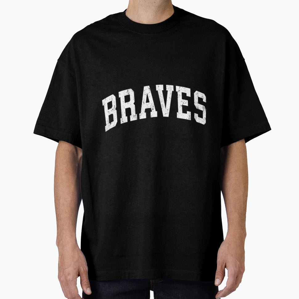 Braves Mascot Athletic Sports Name Swea T-Shirt - Graphic Print Men Women - T-Shirt, Sweatshirt, Hoodie