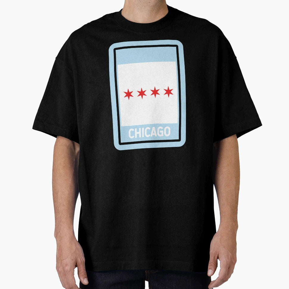 Chicago City T-Shirt - Fun Novelty Design for Adults - T-Shirt, Sweatshirt, Hoodie
