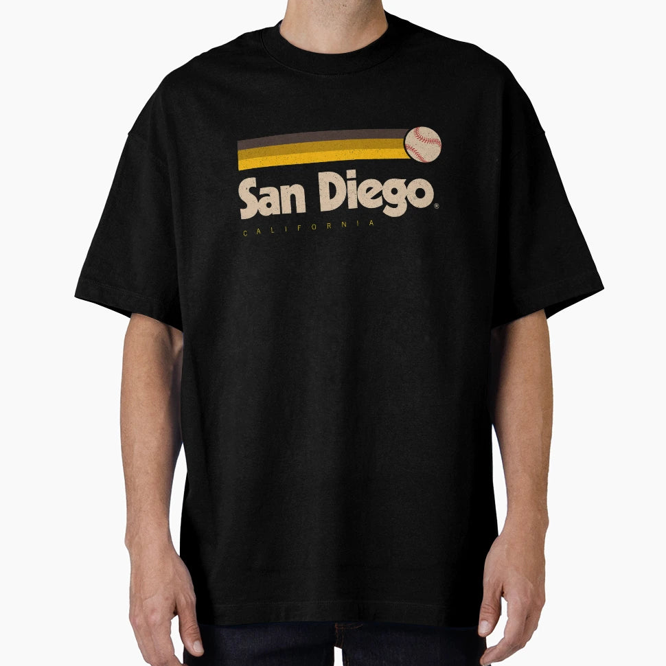 San Diego Baseball Softball City T-Shirt - Fun Novelty Design Unisex - T-Shirt, Sweatshirt, Hoodie