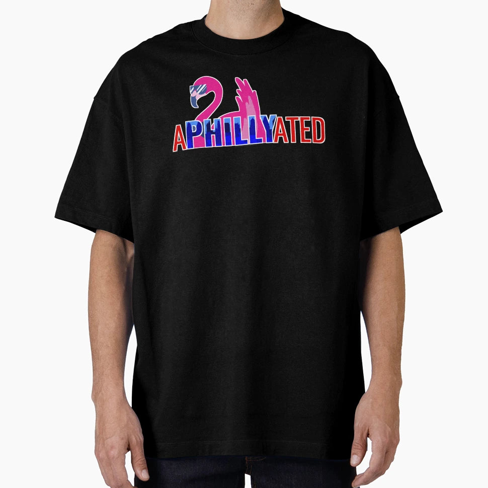 Aphillyated Flamingo T-Shirt - Custom Art Print for Adults - T-Shirt, Sweatshirt, Hoodie