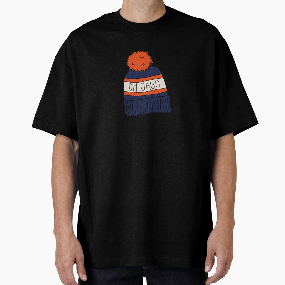 Chicago Hat T-Shirt - Custom Art Print Men Women - T-Shirt, Sweatshirt, Hoodie