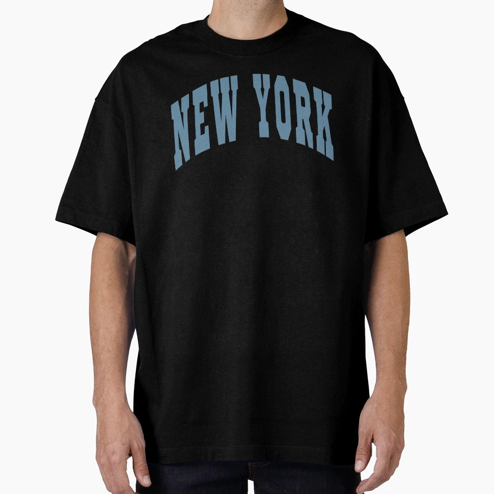 New York Varsity Lettering T-Shirt - Casual Everyday Wear Unisex - T-Shirt, Sweatshirt, Hoodie