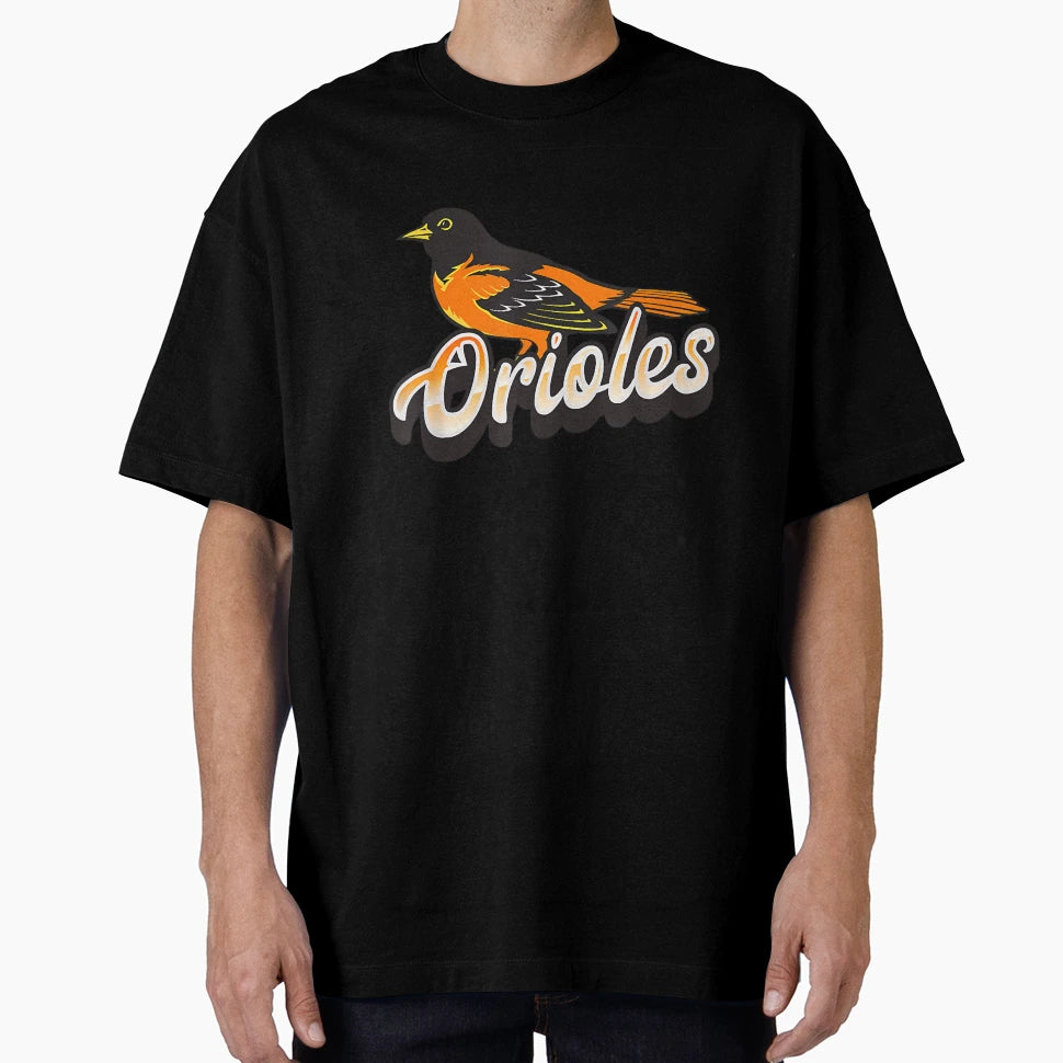 Oriole Bird T-Shirt - Custom Art Print for Adults - T-Shirt, Sweatshirt, Hoodie
