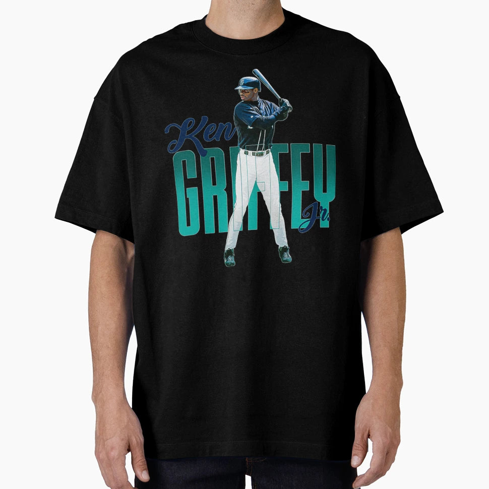 Ken Grifey Jr 24 T-Shirt - Trendy Graphic Men Women - T-Shirt, Sweatshirt, Hoodie