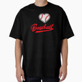 I Love Baseball Ball Foul Homerun T-Shirt - Novelty Apparel Unisex - T-Shirt, Sweatshirt, Hoodie
