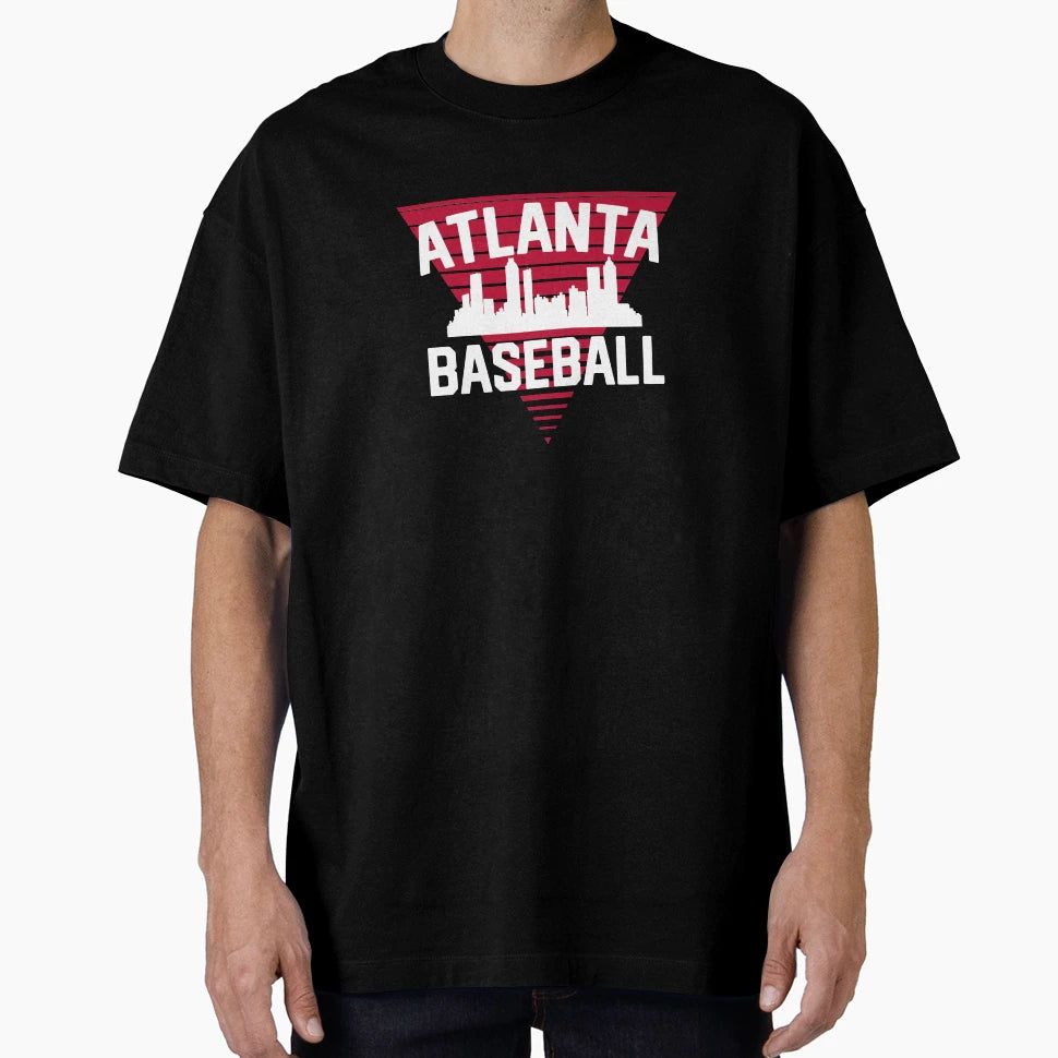 Atlanta Baseball Team Pride City T-Shirt - Novelty Apparel for Adults - T-Shirt, Sweatshirt, Hoodie