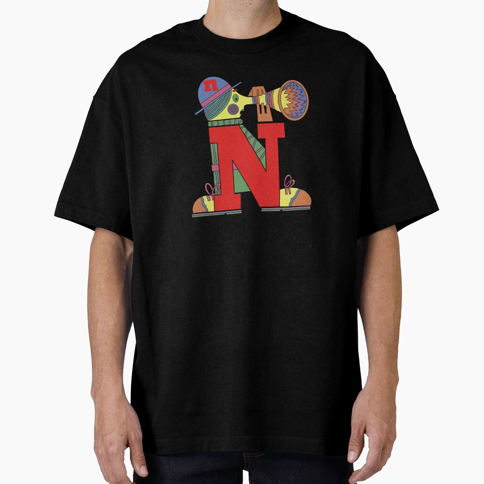 Letter People Mr N T-Shirt - Trendy Graphic for Adults - T-Shirt, Sweatshirt, Hoodie