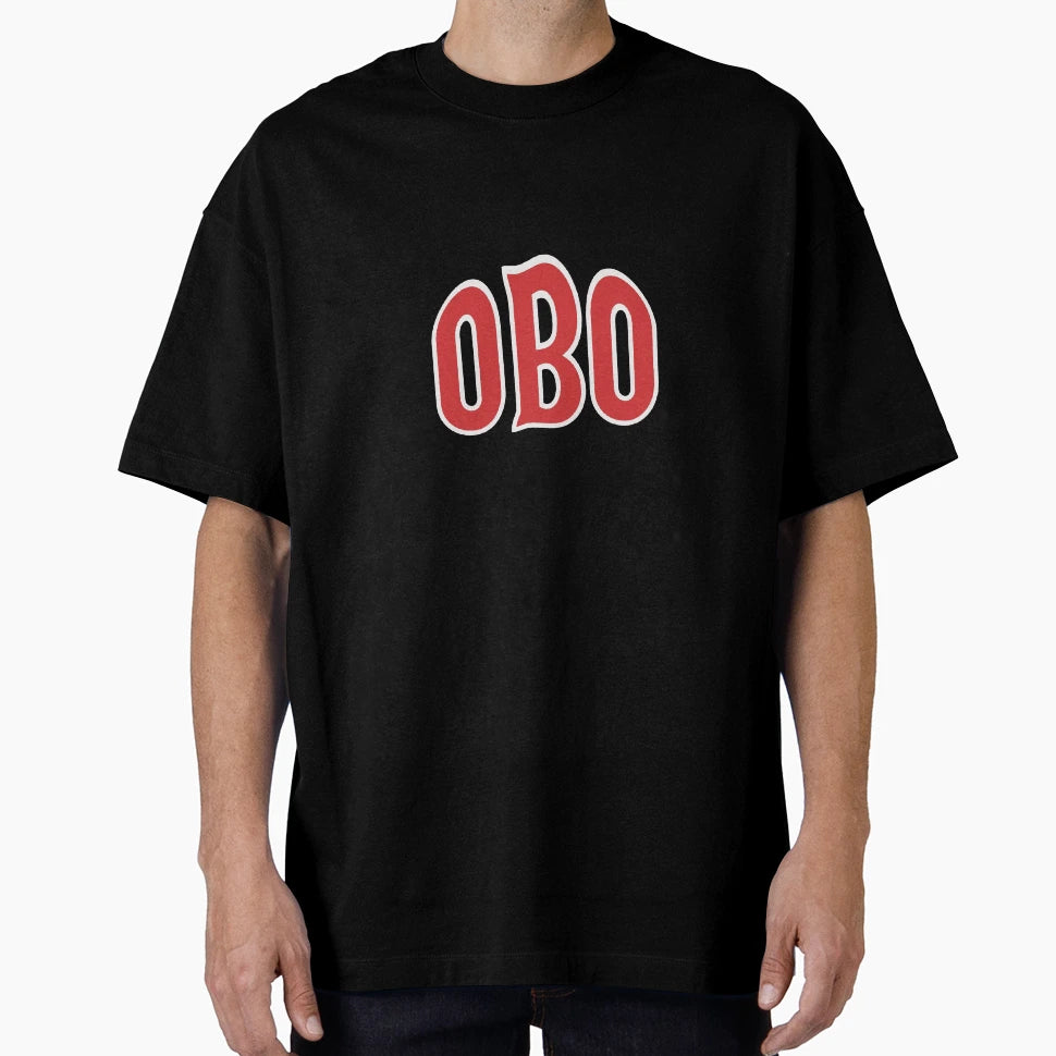 Black Obo Loogo T-Shirt - Streetwear Style for Adults - T-Shirt, Sweatshirt, Hoodie