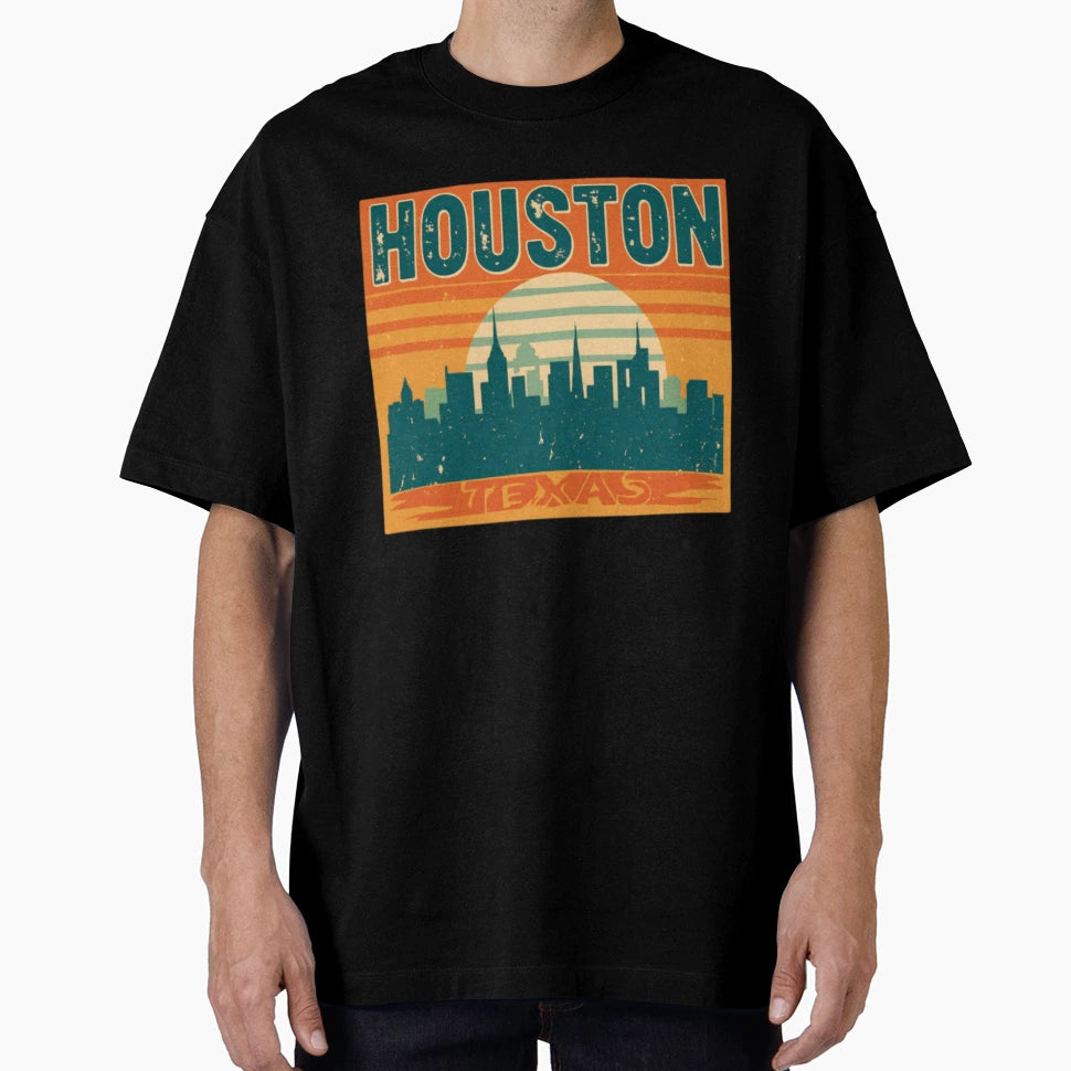 Houston Texas T-Shirt - Unique Graphic Men Women - T-Shirt, Sweatshirt, Hoodie
