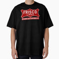Frisco Lines Railway Logo V1 Red T-Shirt - Unique Graphic for Adults - T-Shirt, Sweatshirt, Hoodie