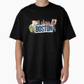 Boston Collage T-Shirt - Streetwear Style Unisex - T-Shirt, Sweatshirt, Hoodie