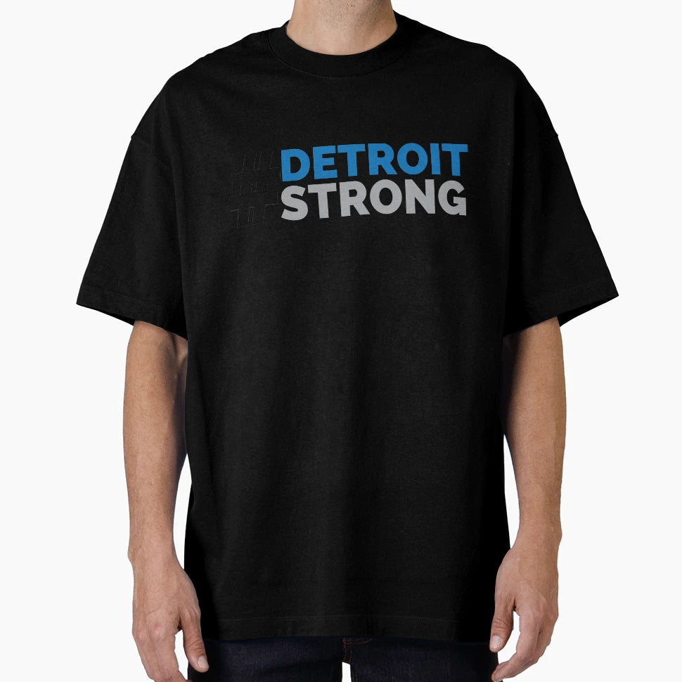 Detroitstrong Lions T-Shirt - Novelty Apparel Unisex - T-Shirt, Sweatshirt, Hoodie