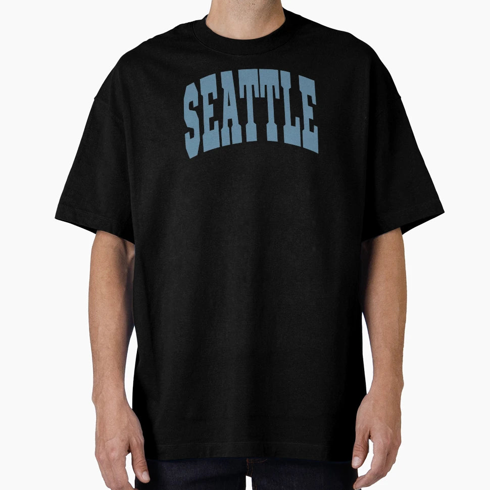 Seattle Varsity Lettering T-Shirt - Unique Graphic Men Women - T-Shirt, Sweatshirt, Hoodie
