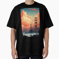 San Francisco Travel T-Shirt - Minimalist Print Unisex - T-Shirt, Sweatshirt, Hoodie