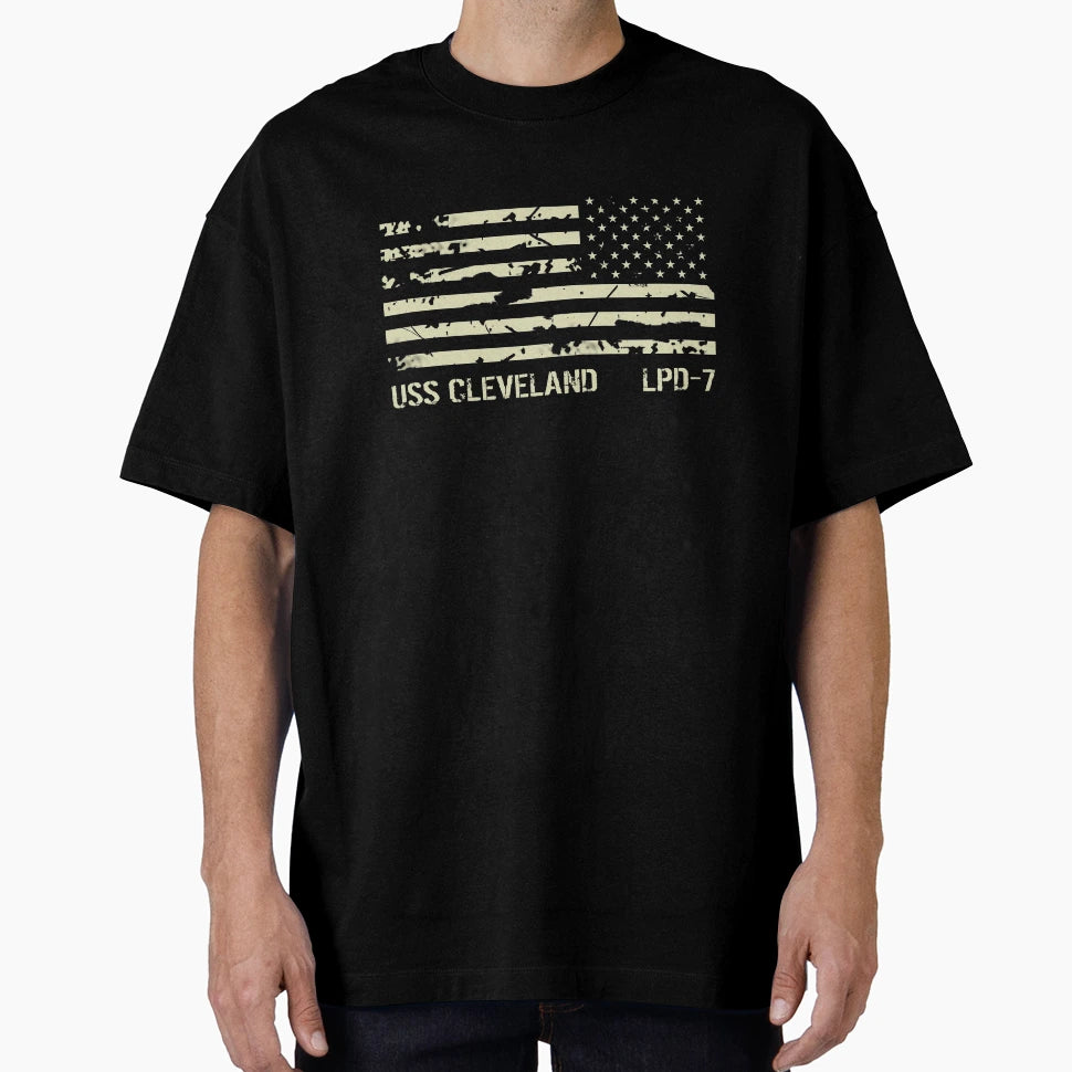 Uss Cleveland T-Shirt - Fun Novelty Design Men Women - T-Shirt, Sweatshirt, Hoodie
