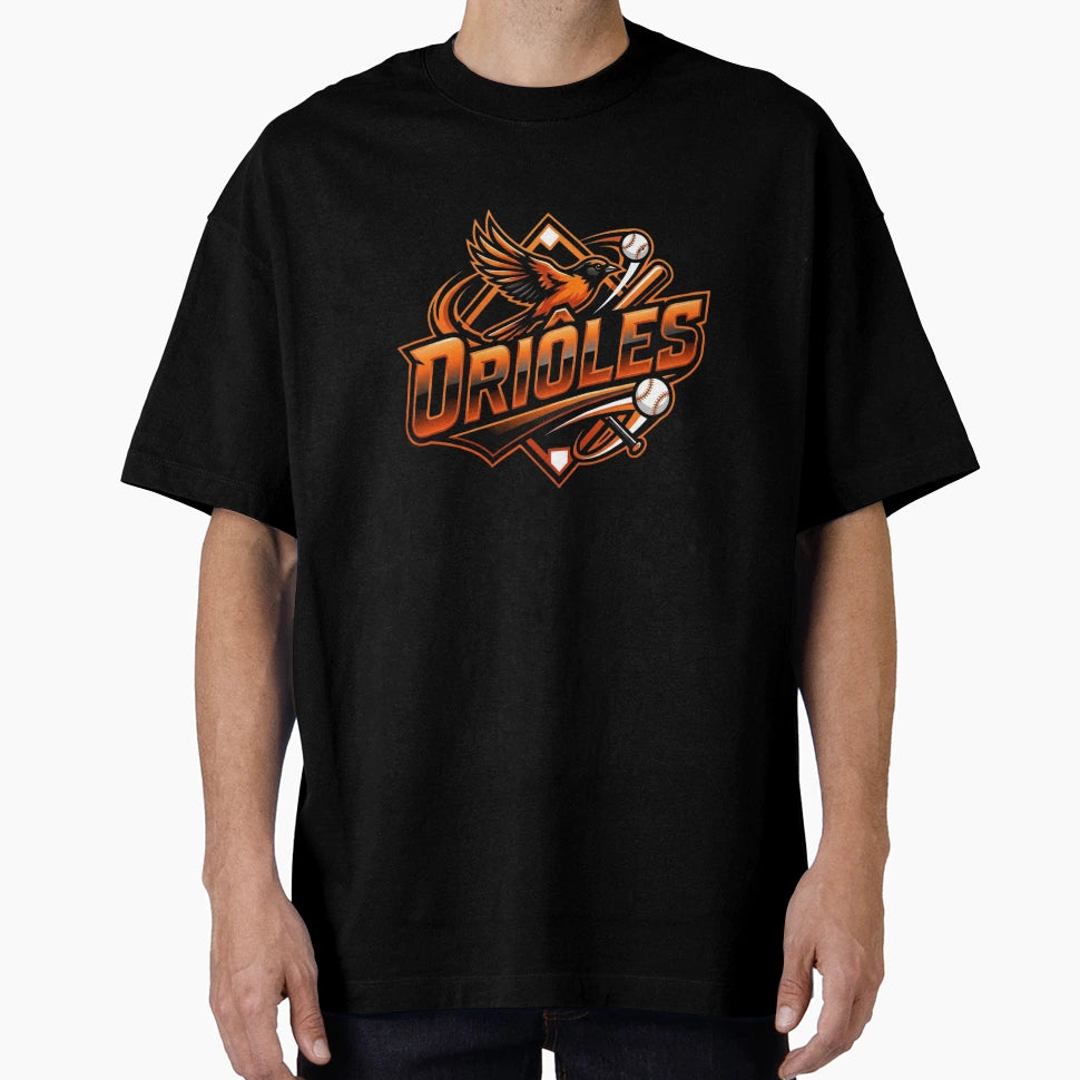 Dynamic Flying Bird Baseball T-Shirt - Custom Art Print Men Women - T-Shirt, Sweatshirt, Hoodie