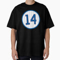 Ernie Banks 14 Jersey Number T-Shirt - Trendy Graphic Men Women - T-Shirt, Sweatshirt, Hoodie