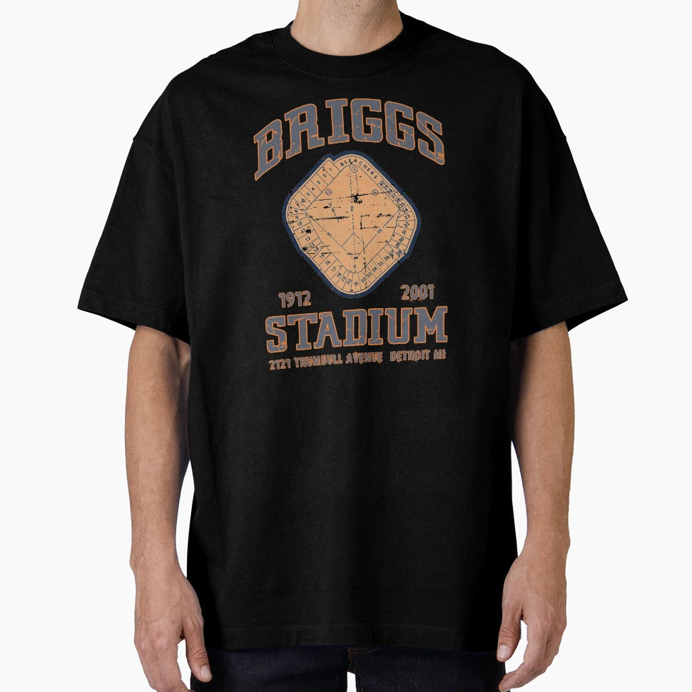 Briggs Stadium T-Shirt - Fun Novelty Design Unisex - T-Shirt, Sweatshirt, Hoodie