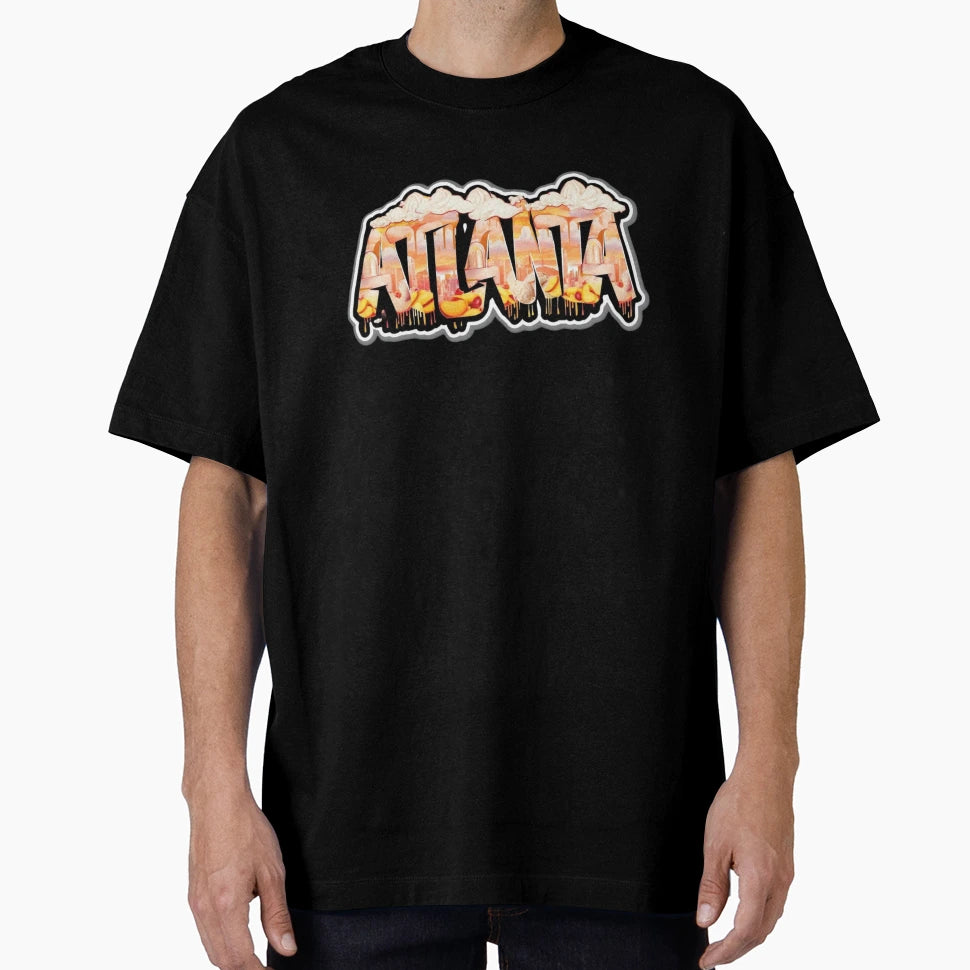 Peach Cream Atl Sweet Street Fusion Falcon T-Shirt - Trendy Graphic Unisex - T-Shirt, Sweatshirt, Hoodie