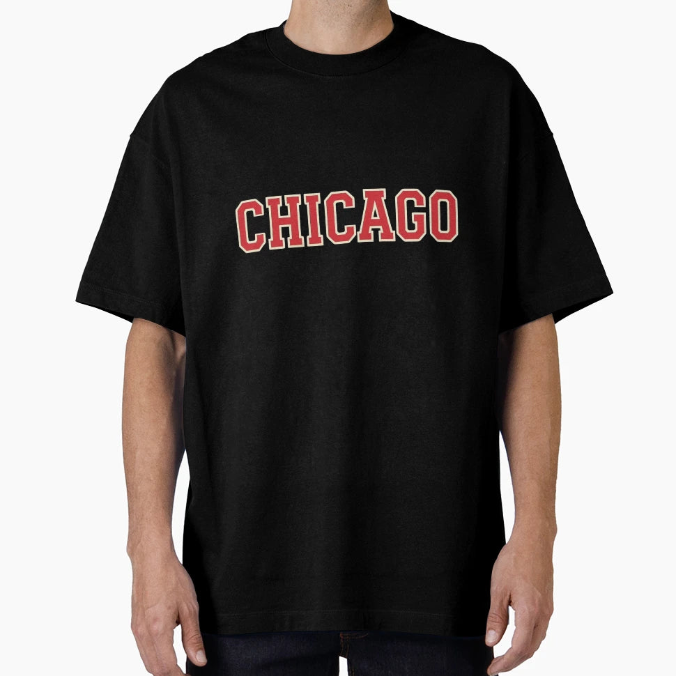 Chicago T-Shirt - Minimalist Print Men Women - T-Shirt, Sweatshirt, Hoodie