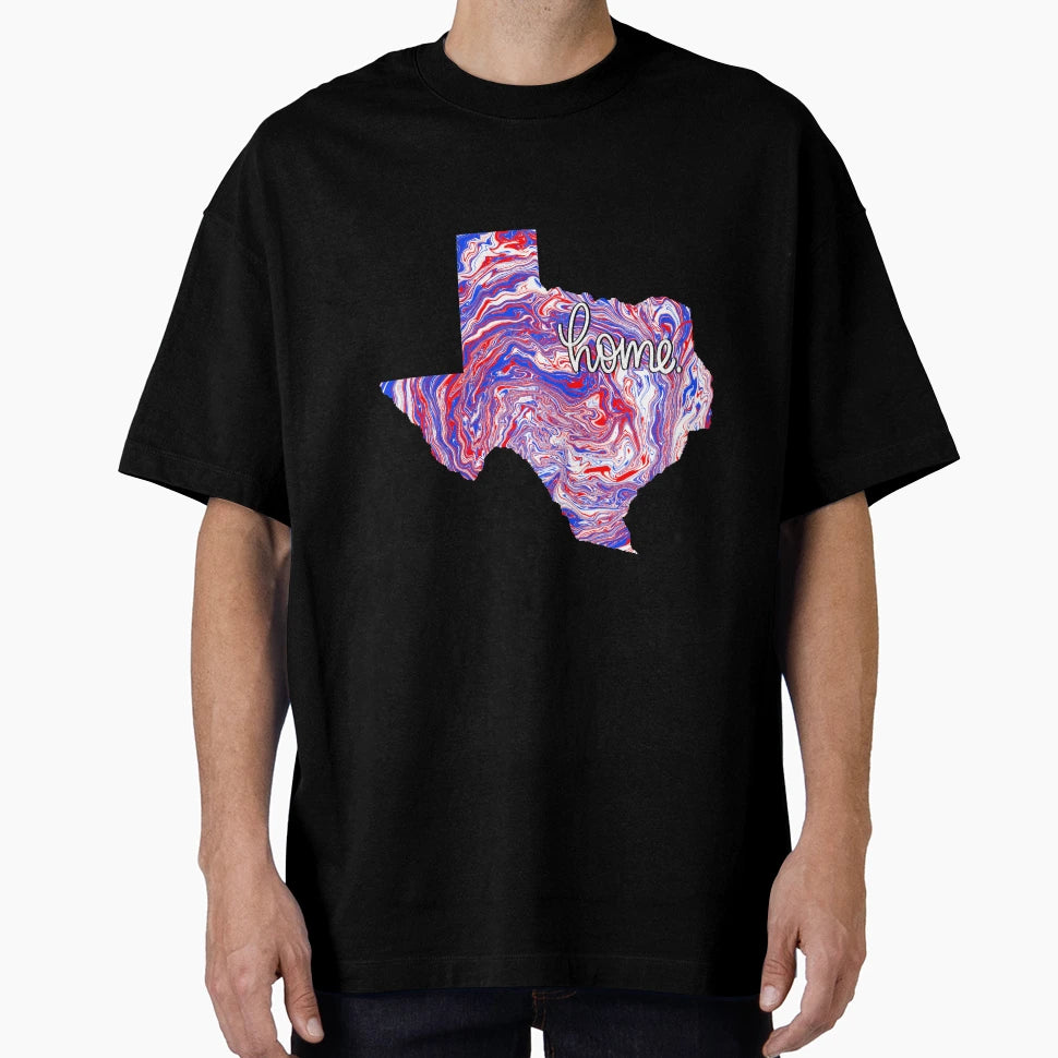 Texas Is Home T-Shirt - Fun Novelty Design for Adults - T-Shirt, Sweatshirt, Hoodie