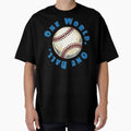 One World One Ball Baseball T-Shirt - Fun Novelty Design Men Women - T-Shirt, Sweatshirt, Hoodie