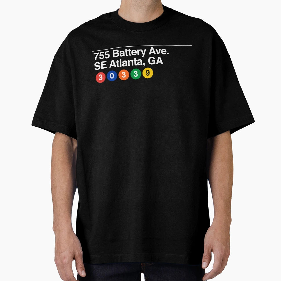 Truist Park 755 Battery Ave Se T-Shirt - Aesthetic Graphic Men Women - T-Shirt, Sweatshirt, Hoodie