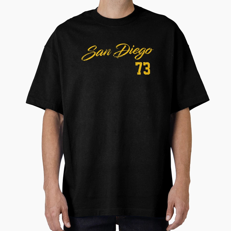 San Diego 73 Golden Poppy T-Shirt - Fun Novelty Design for Adults - T-Shirt, Sweatshirt, Hoodie