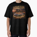 Houston Stadium Texas Cinematic T-Shirt - Aesthetic Graphic for Adults - T-Shirt, Sweatshirt, Hoodie