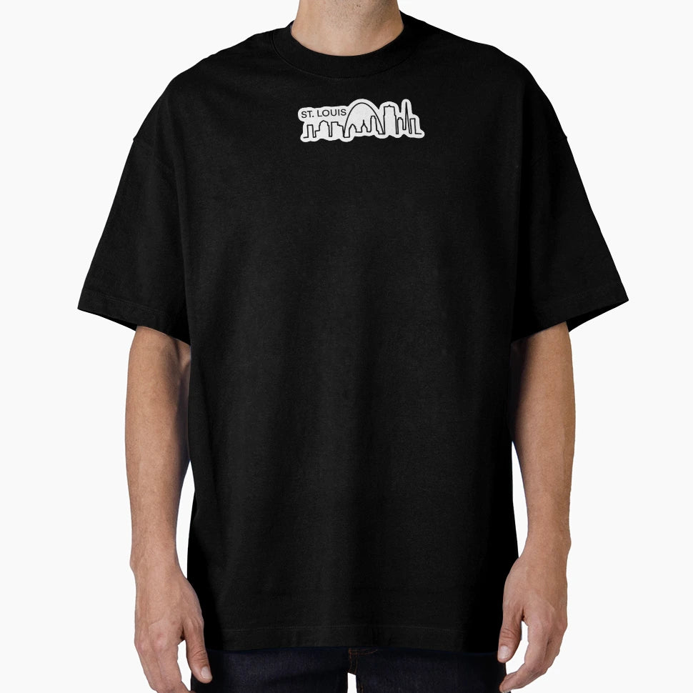 St Louis Skyline T-Shirt - Aesthetic Graphic Men Women - T-Shirt, Sweatshirt, Hoodie