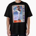 Ricky Wild Thing Vaughn Trading Card T-Shirt - Aesthetic Graphic for Adults - T-Shirt, Sweatshirt, Hoodie