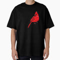Cardinals Appear When Angels Are Near T-Shirt - Minimalist Print for Adults - T-Shirt, Sweatshirt, Hoodie